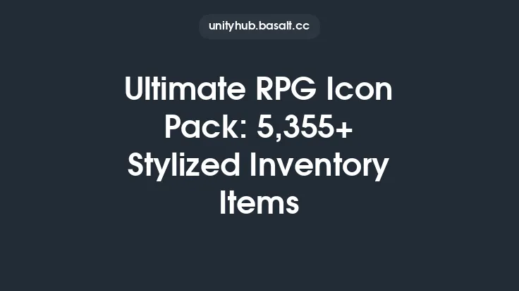 Ultimate RPG Icon Pack: 5,355+ Stylized Inventory Items Thumbnail