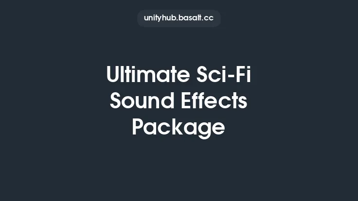 Ultimate Sci-Fi Sound Effects Package Thumbnail
