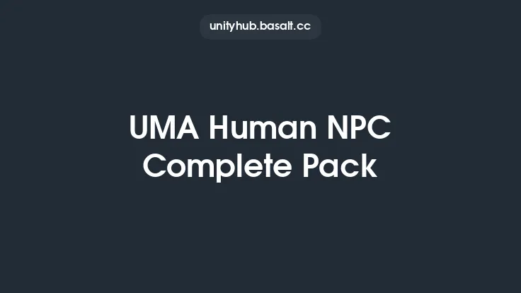 UMA Human NPC Complete Pack Thumbnail