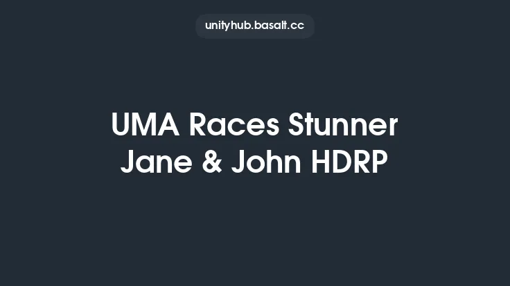 UMA Races Stunner Jane & John HDRP Thumbnail