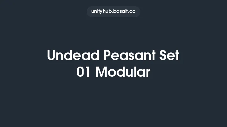 Undead Peasant Set 01 Modular Thumbnail