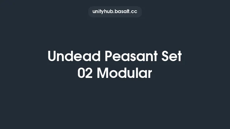 Undead Peasant Set 02 Modular Thumbnail
