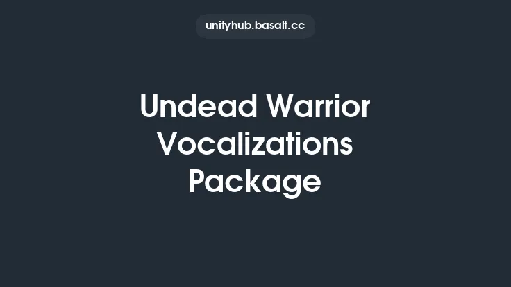Undead Warrior Vocalizations Package Thumbnail