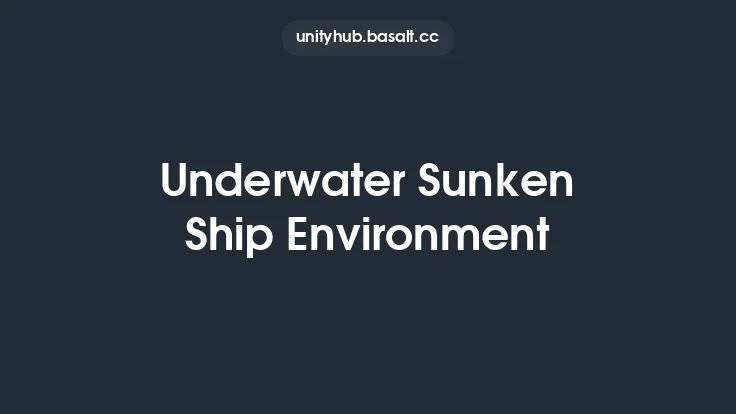 Underwater Sunken Ship Environment Thumbnail