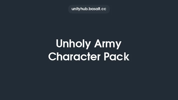 Unholy Army Character Pack Thumbnail