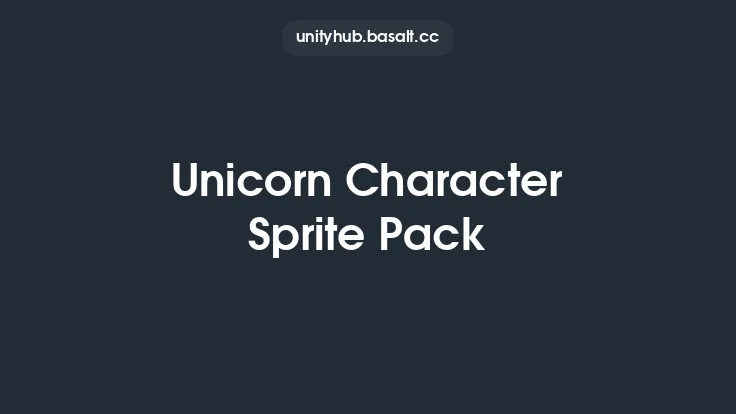 Unicorn Character Sprite Pack Thumbnail