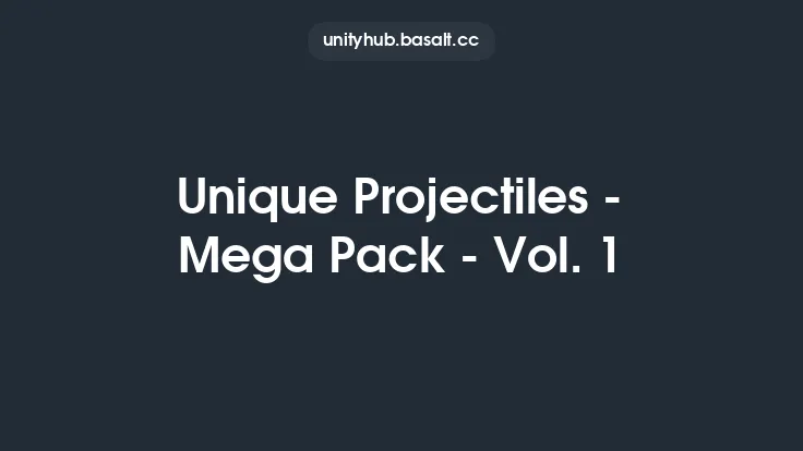 Unique Projectiles - Mega Pack - Vol. 1 Thumbnail