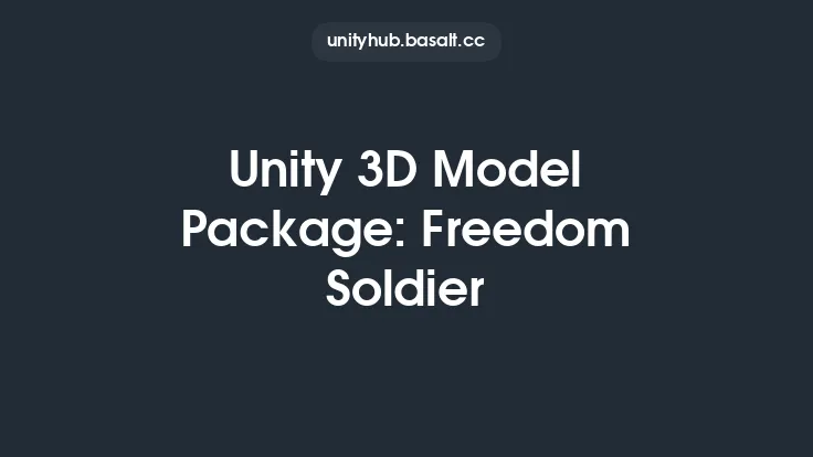 Unity 3D Model Package: Freedom Soldier Thumbnail