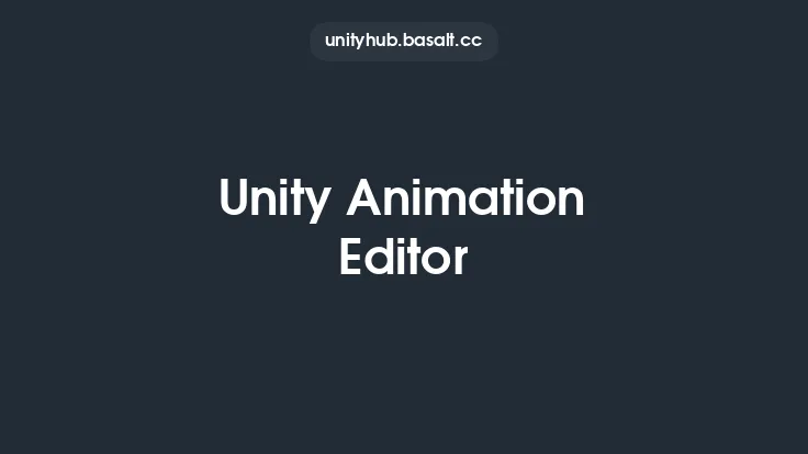 Unity Animation Editor Thumbnail
