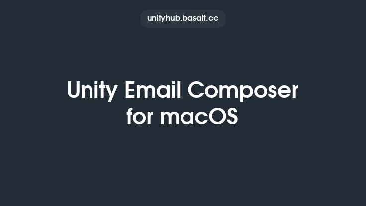 Unity Email Composer for macOS Thumbnail
