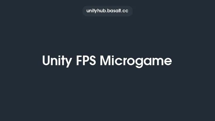 Unity FPS Microgame Thumbnail
