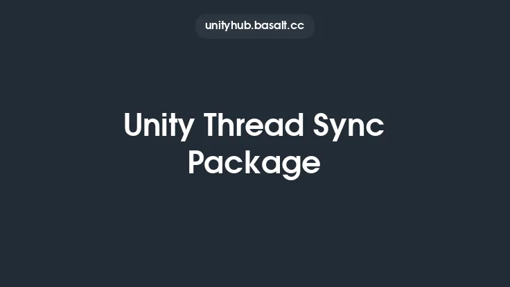 Unity Thread Sync Package Thumbnail