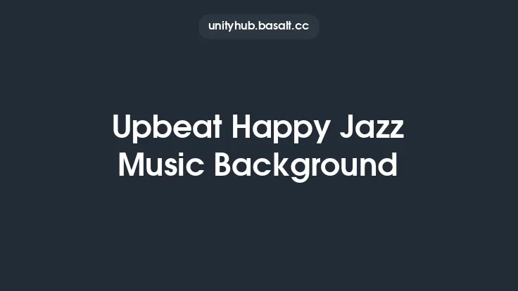 Upbeat Happy Jazz Music Background Thumbnail