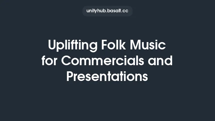 Uplifting Folk Music for Commercials and Presentations Thumbnail