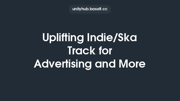Uplifting Indie/Ska Track for Advertising and More Thumbnail
