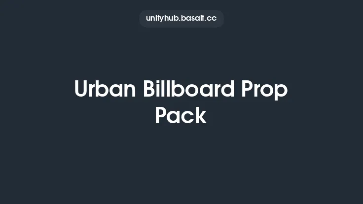 Urban Billboard Prop Pack Thumbnail