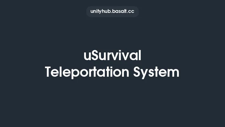 uSurvival Teleportation System Thumbnail