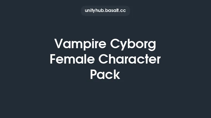 Vampire Cyborg Female Character Pack Thumbnail