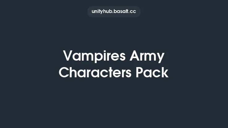 Vampires Army Characters Pack Thumbnail