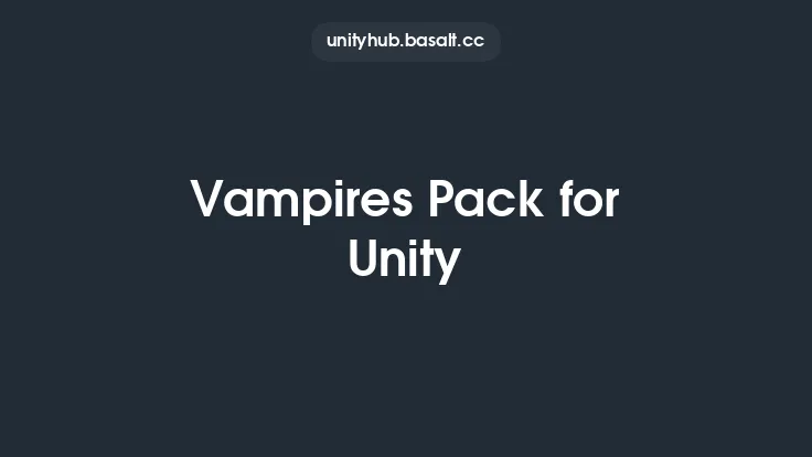 Vampires Pack for Unity Thumbnail
