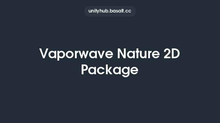 Vaporwave Nature 2D Package Thumbnail