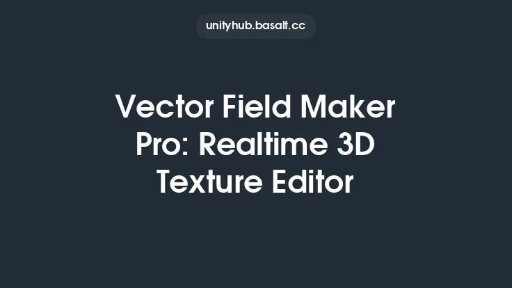 Vector Field Maker Pro: Realtime 3D Texture Editor Thumbnail