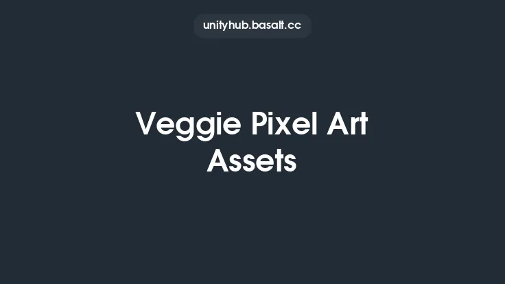 Veggie Pixel Art Assets Thumbnail