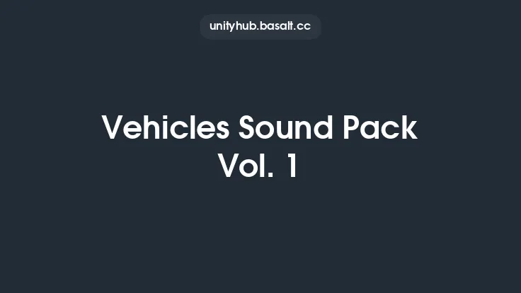 Vehicles Sound Pack Vol. 1 Thumbnail