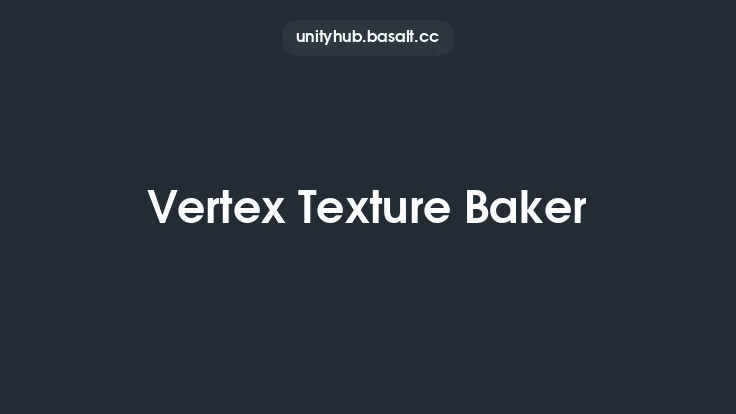 Vertex Texture Baker Thumbnail