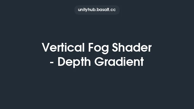Vertical Fog Shader - Depth Gradient Thumbnail