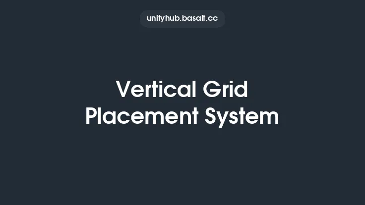 Vertical Grid Placement System Thumbnail