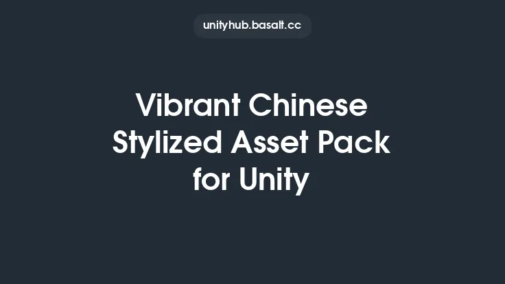 Vibrant Chinese Stylized Asset Pack for Unity Thumbnail