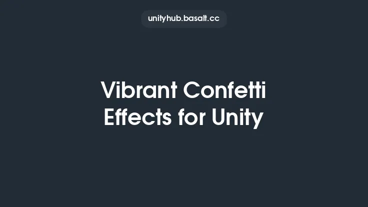 Vibrant Confetti Effects for Unity Thumbnail