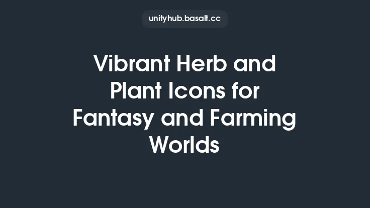 Vibrant Herb and Plant Icons for Fantasy and Farming Worlds Thumbnail
