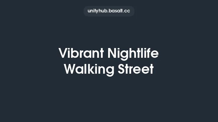 Vibrant Nightlife Walking Street Thumbnail