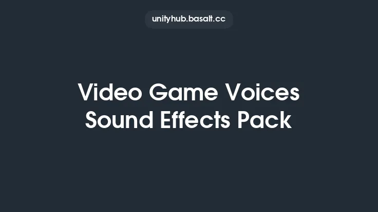 Video Game Voices Sound Effects Pack Thumbnail