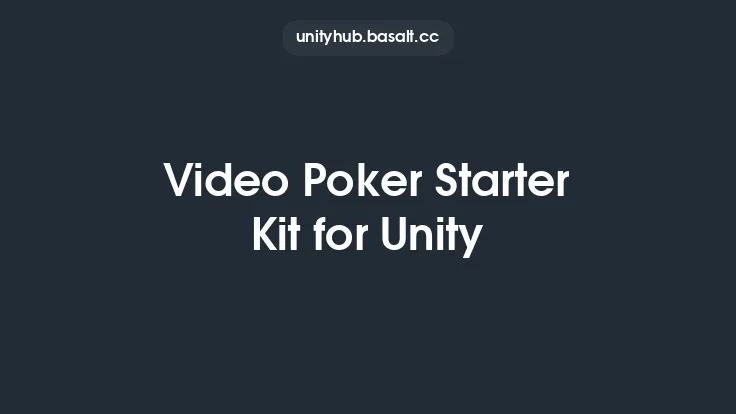 Video Poker Starter Kit for Unity Thumbnail