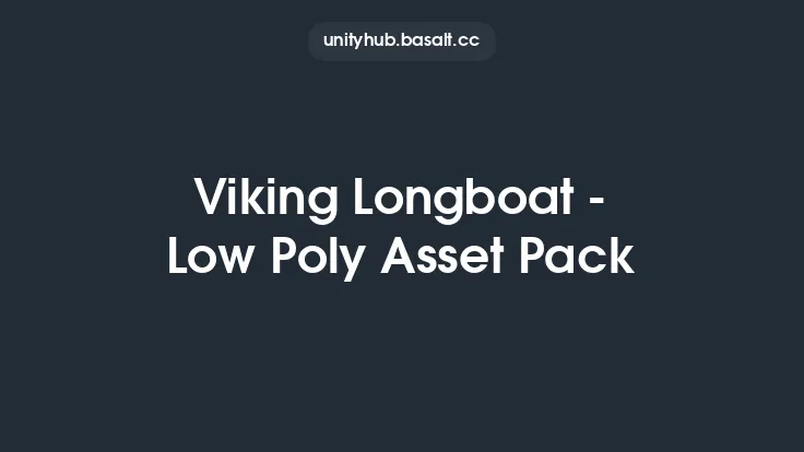 Viking Longboat - Low Poly Asset Pack Thumbnail
