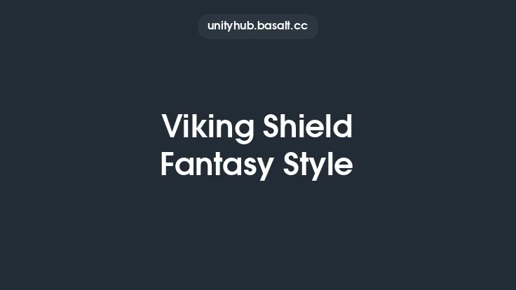 Viking Shield Fantasy Style Thumbnail