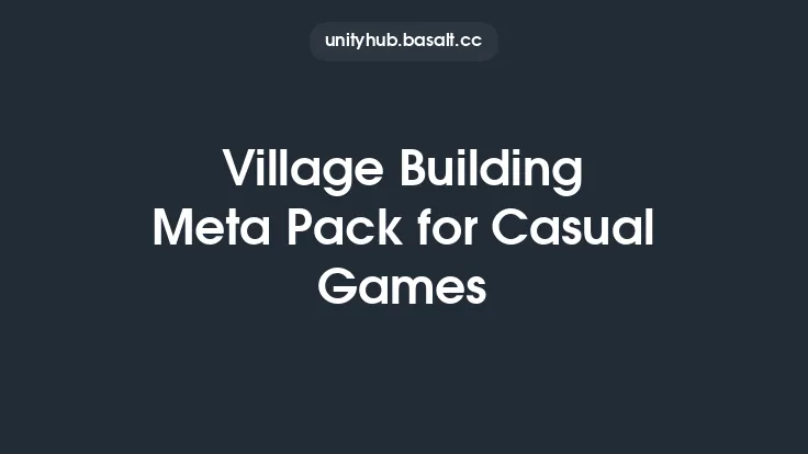Village Building Meta Pack for Casual Games Thumbnail