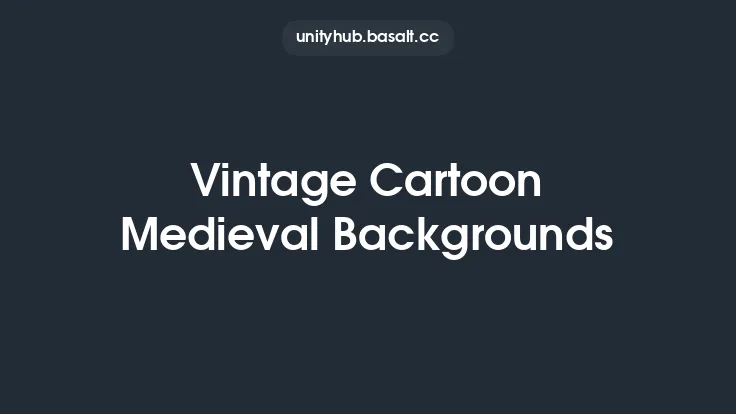 Vintage Cartoon Medieval Backgrounds Thumbnail