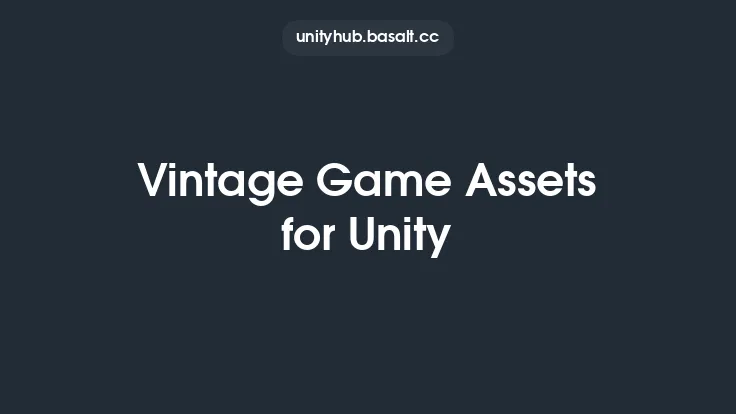 Vintage Game Assets for Unity Thumbnail