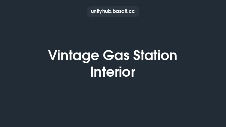 Vintage Gas Station Interior Thumbnail