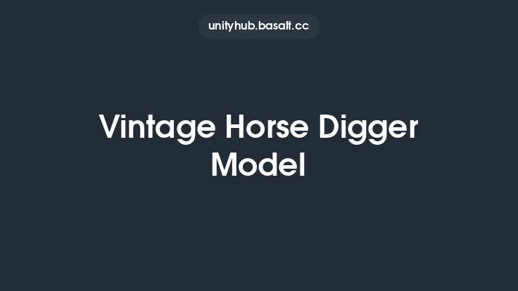 Vintage Horse Digger Model Thumbnail