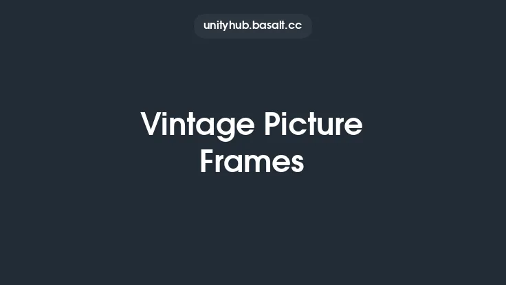Vintage Picture Frames Thumbnail
