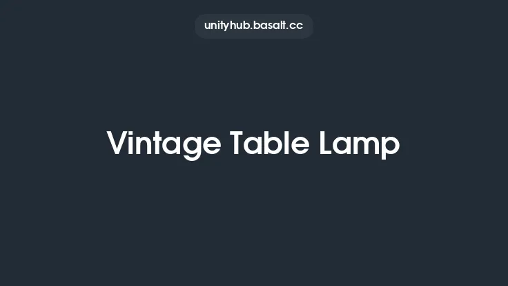 Vintage Table Lamp Thumbnail