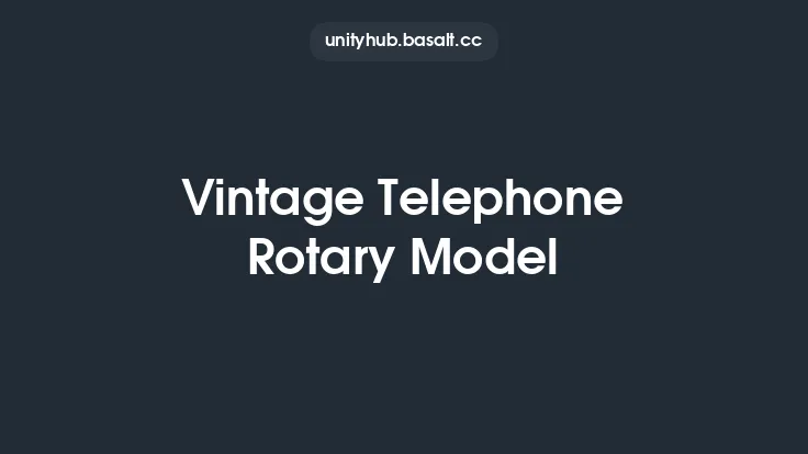 Vintage Telephone Rotary Model Thumbnail