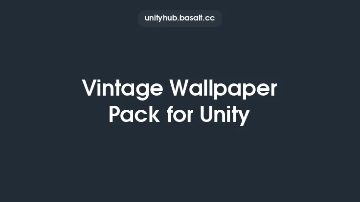 Vintage Wallpaper Pack for Unity Thumbnail