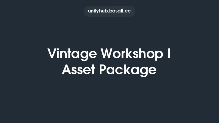 Vintage Workshop I Asset Package Thumbnail