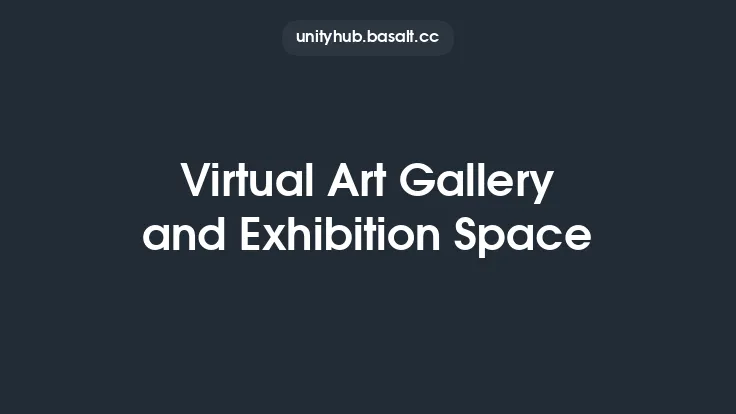 Virtual Art Gallery and Exhibition Space Thumbnail